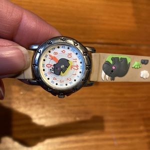 THE WATCH COMPANY Kids Easy To Tell Time Watch Hippopotamus Hippo